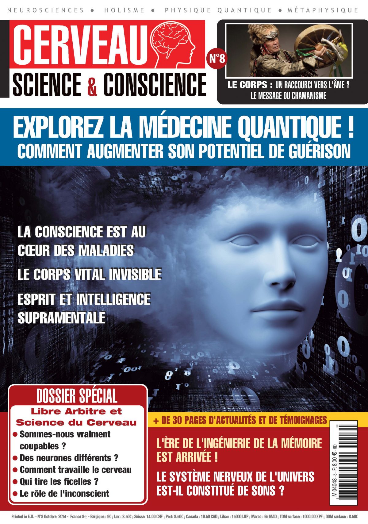 Cerveau Science & Conscience N°8 - Magazine Numerique