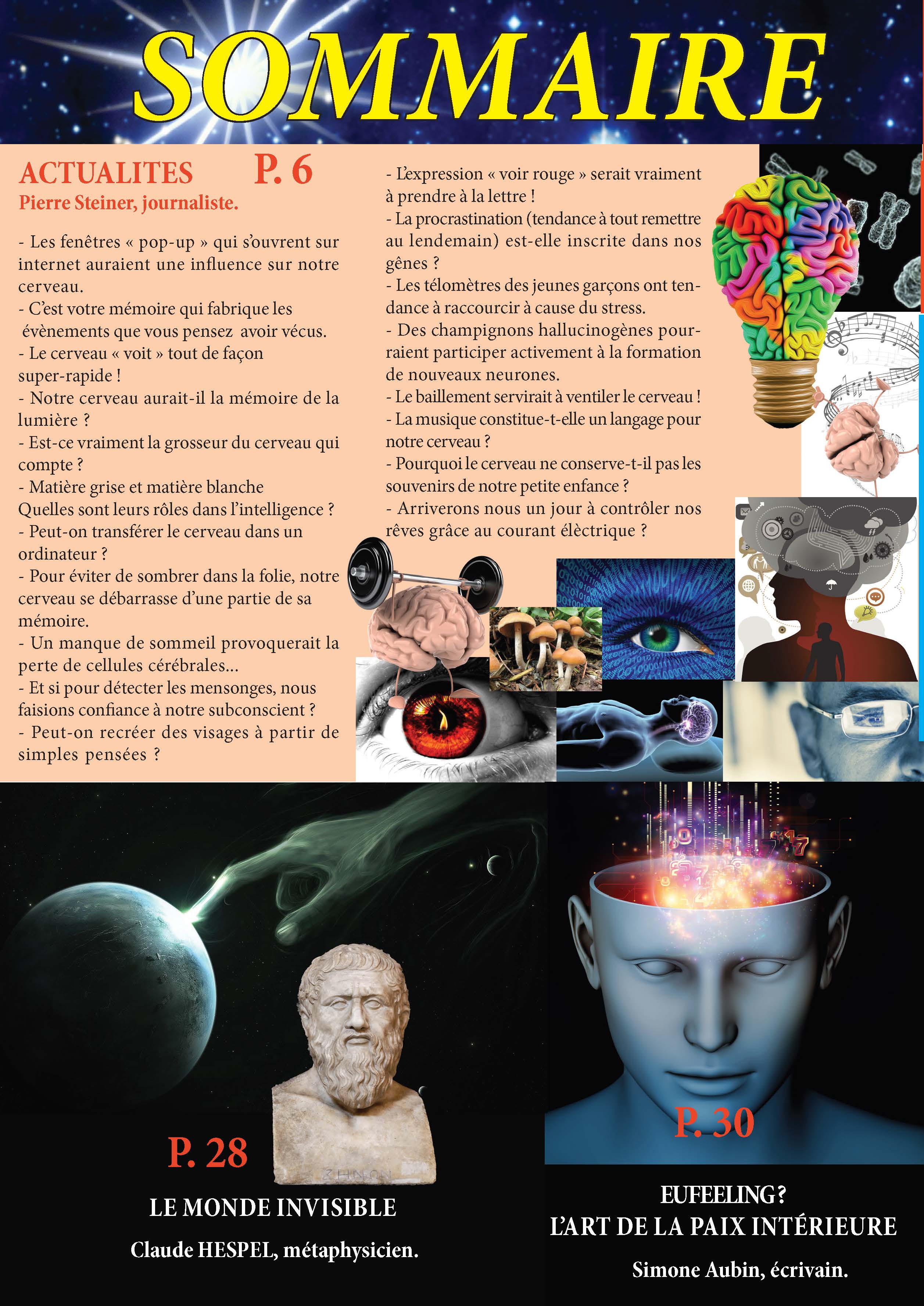 Cerveau Science & Conscience N°7 - Magazine Numerique